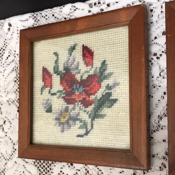 Tapestry Art 3 Pictures Hand Embroidery - Picture 2 of 6